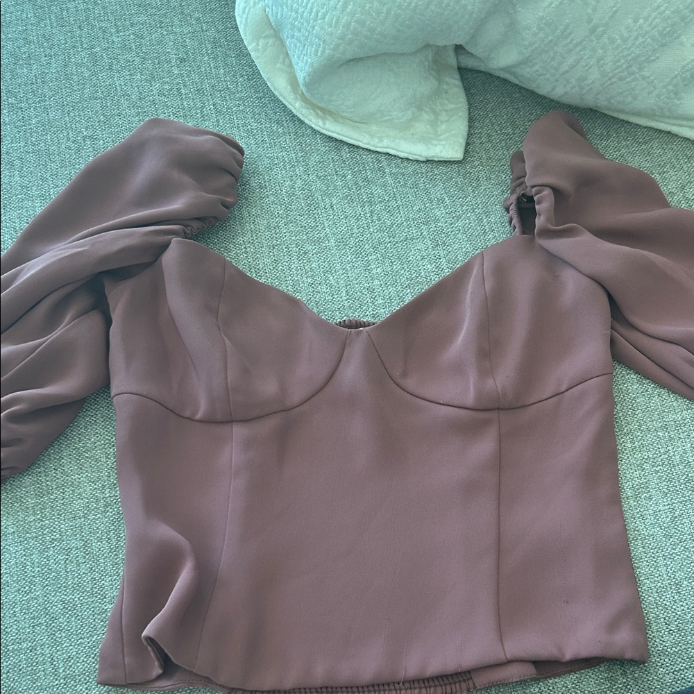 Aritzia Wilfred Womens Novella bustier top